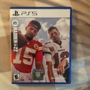 Play Station 5 Madden 22 game.  BRAND NEW- never been used.